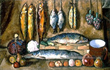 nature morte 1910 Ilya Mashkov impressionniste Peinture à l'huile